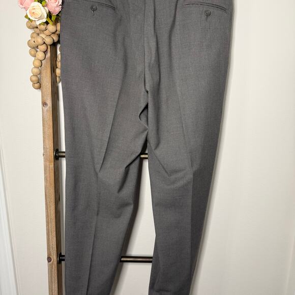 Kenneth Cole‎ Mens Gray Dress Slacks Size 38x29 - Picture 4 of 9